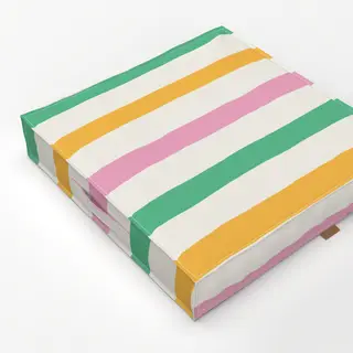 Bodenkissen Linien Magic - pastell