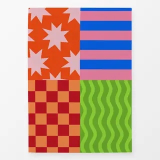 Geschirrtücher Multi Pattern Allover