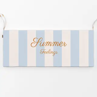 Bankauflage Summer Feelings Blue