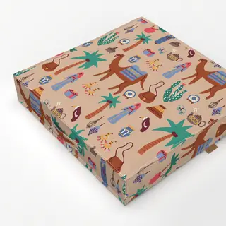 Bodenkissen Moroccan Culture