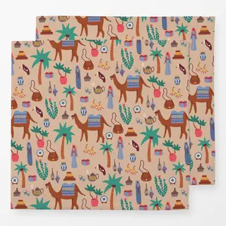 Servietten Moroccan Culture