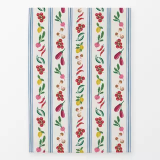 Geschirrtücher Gemüsestreifen im Landhausstil