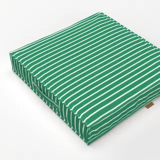 Bodenkissen Summer Stripes green