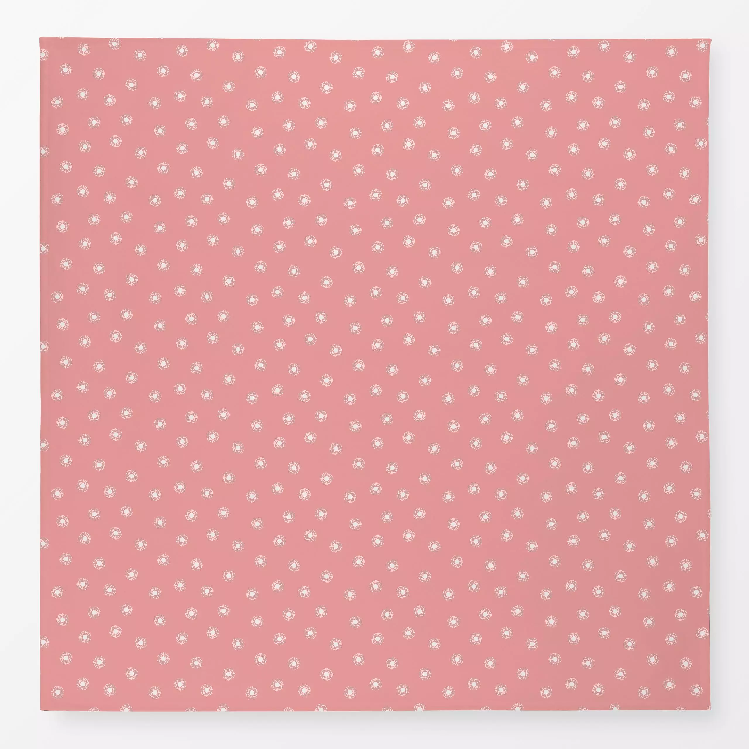 Tischdecke Sonne Muster Koralle - Sommer, Symbole & Muster - von „Kathrin Woo"; Punkte, Dots, Sommer, summer, gepunktet, Dek...