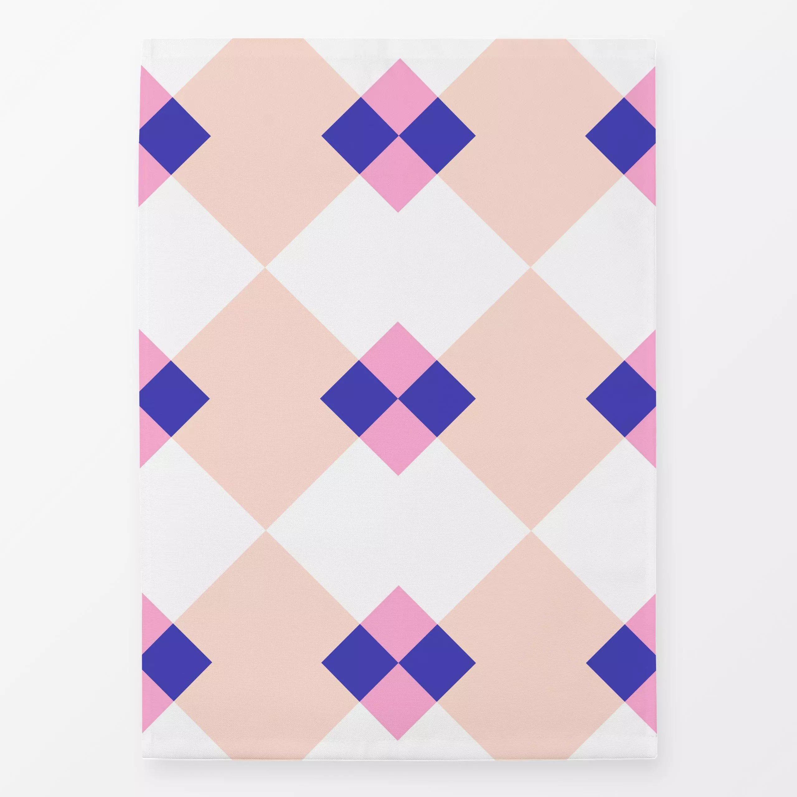 Geschirrtücher KItchen Tile No 2 Pink - Symbole & Muster - von „Jana Moßmann"; Kitchen, Fliesen, Fliesenmotiv, Fliesenmuster...