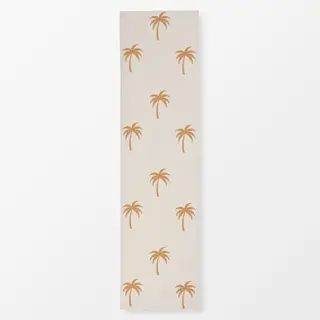 Tischläufer beige palmen