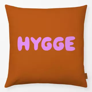 Kissen Hygge pink orange