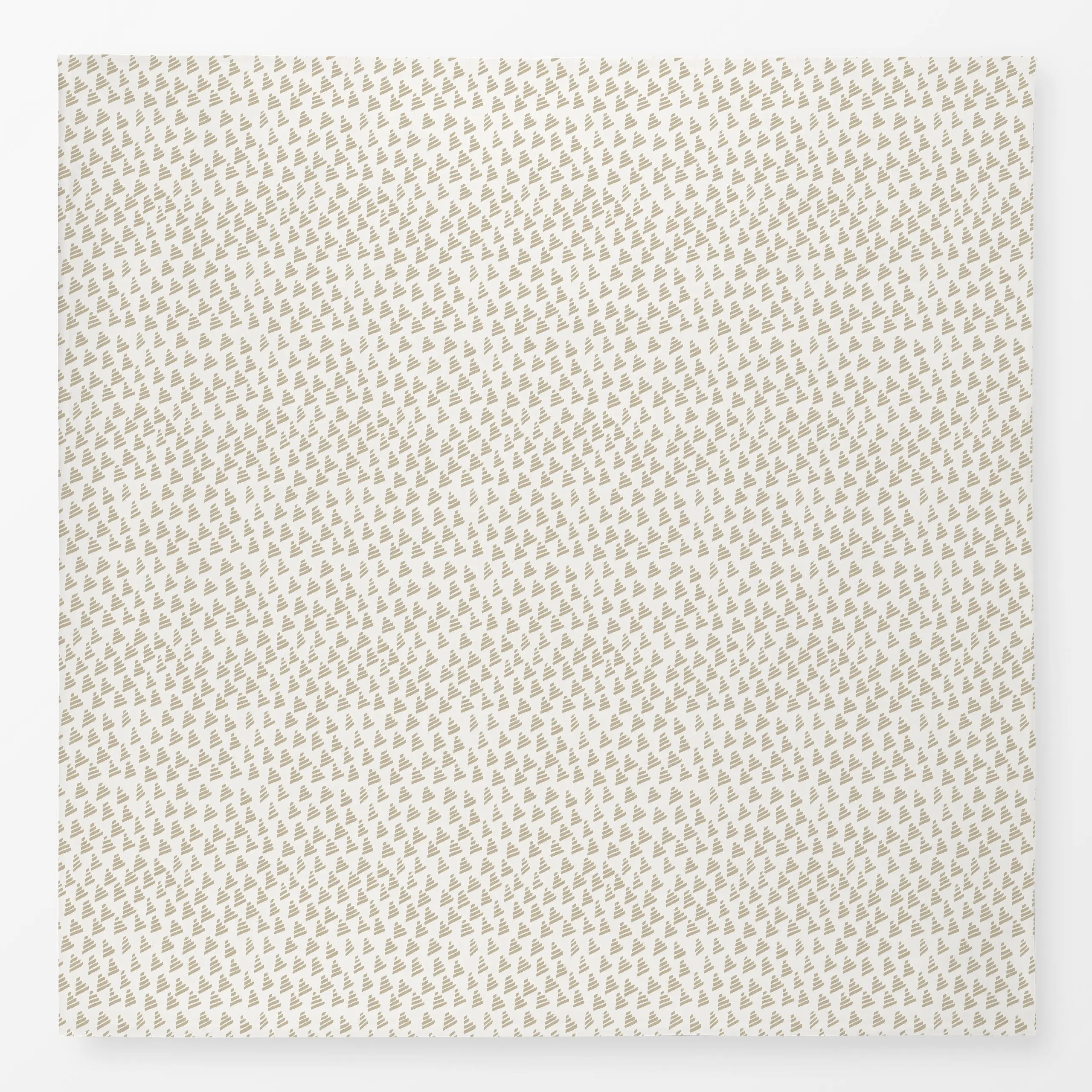 Tischdecke Gestrichelte Dreiecke - Frühling, Weihnachten, Symbole & Muster - von „Kathrin Löffler"; kleingemustert, Tannenba...