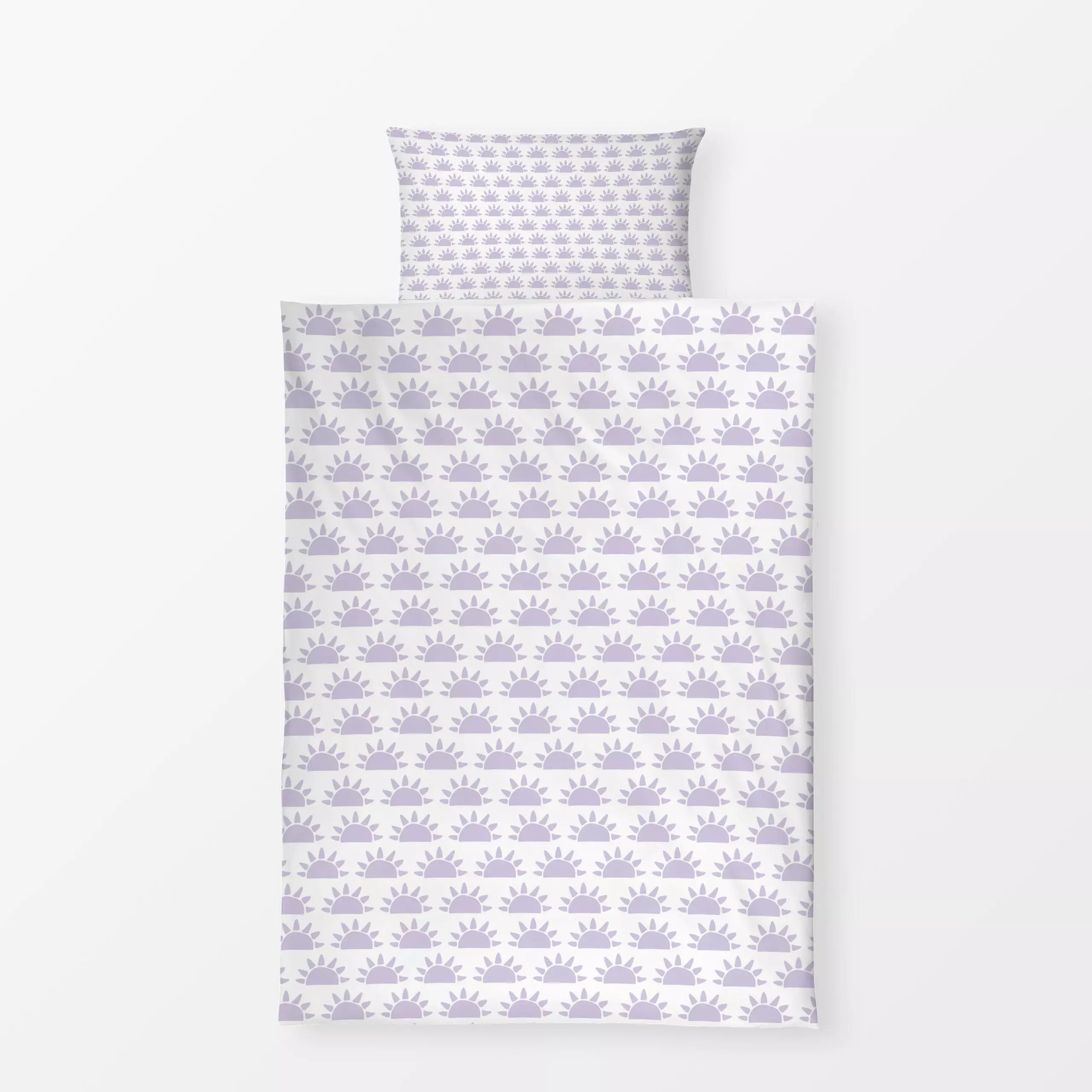 Bettwäsche Lavender Sunshine - Kinderzimmer & Motive für Kinder, Sommer, Symbole & Muster - von „Julia Klein"; Muster, Laven...