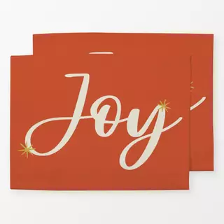 Tischset Joy Rot