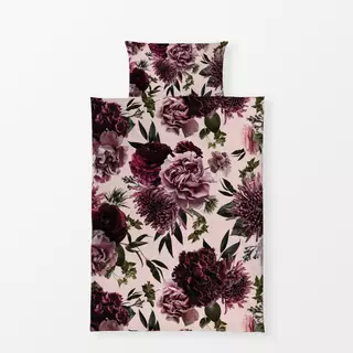 Bettwäsche Blumen Herbst Garten 3