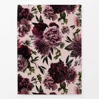 Geschirrtuch Blumen Herbst Garten 3