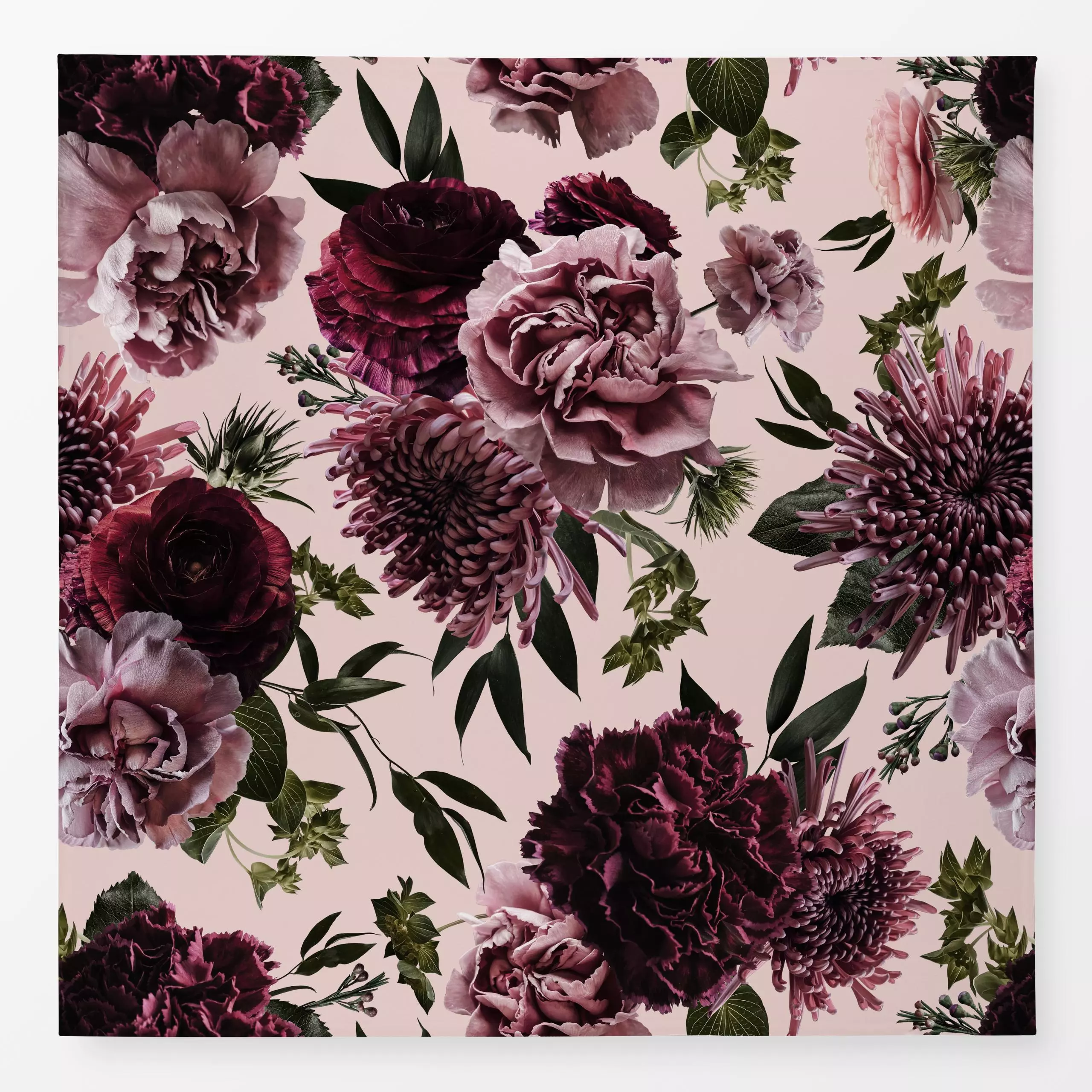 Tischdecke Blumen Herbst Garten 3 - Blumen & Florales, Pflanzen & Botanik - von „Uta Naumann"; boho, Blumen, Garten, Blüten,...