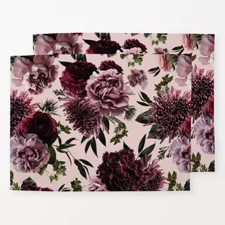 Tischset Blumen Herbst Garten 3