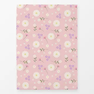 Geschirrtücher Blumenmuster Rosa