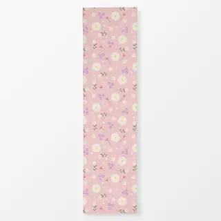 Tischläufer Blumenmuster Rosa