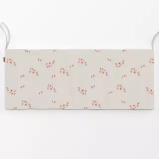 Bankauflage cute romantic flowers