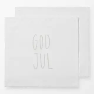 Servietten GOD JUL Lettering