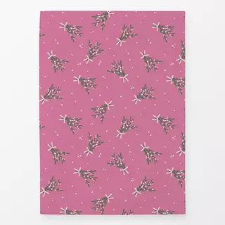 Geschirrtücher Mistelnstrauss Allover Pink