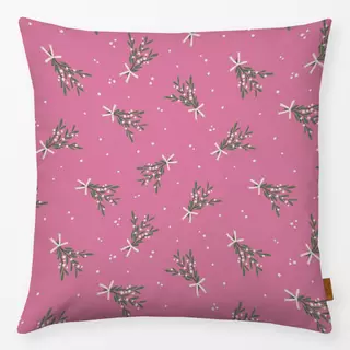 Kissen Mistelnstrauss Allover Pink