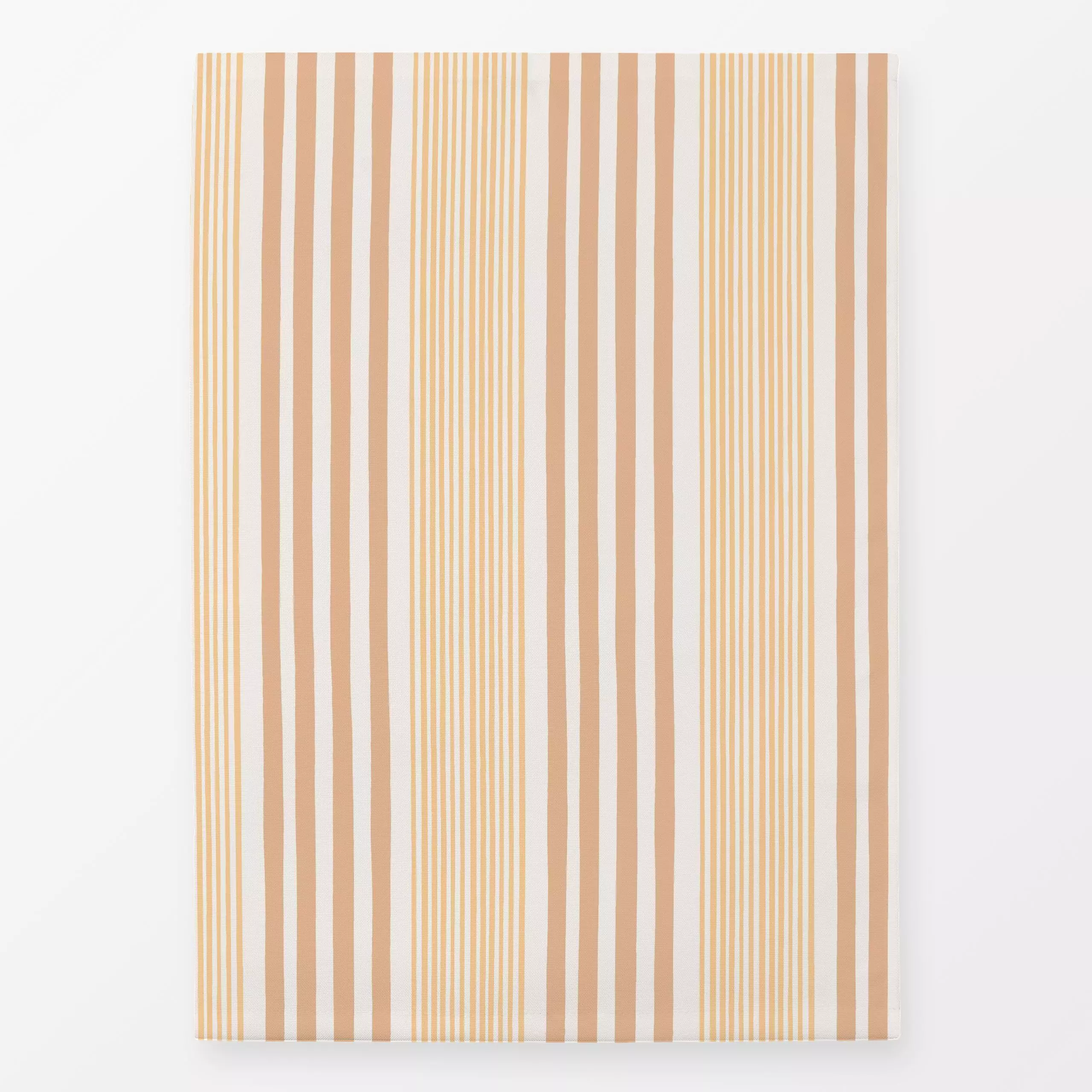 Geschirrtücher Slow stripes peach - Sommer, Symbole & Muster - von „Anna Petersen"; minimal, Streifen, altrosa, Retro, Dekok...
