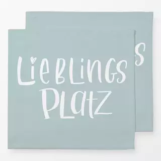 Servietten Lieblingsplatz Mint