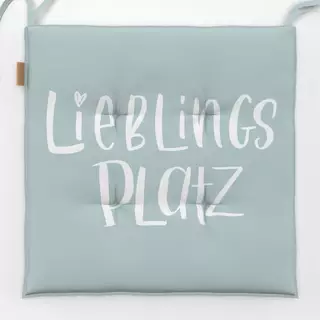 Sitzkissen Lieblingsplatz Mint