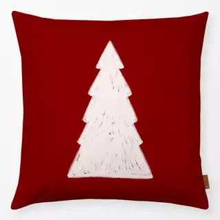 Kissen Tree red
