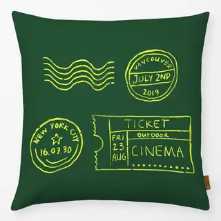 Kissen Exploring Summer Stamps