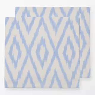 Servietten Ikat Light Blue