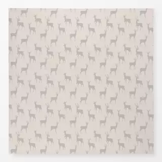 Tischdecke Rehe Hirsche beige