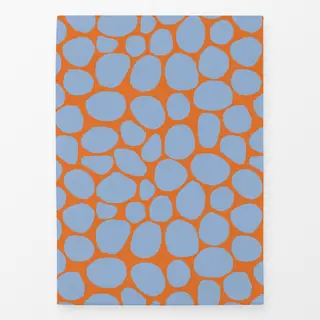 Geschirrtücher Frühling Steine lila orange