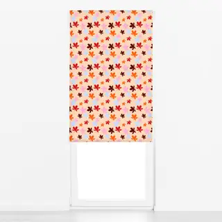 Raffrollo Bunte Herbstblätter