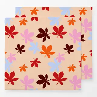 Servietten Bunte Herbstblätter