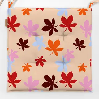 Sitzkissen Bunte Herbstblätter