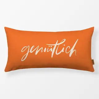 Kissen gemütlich orange