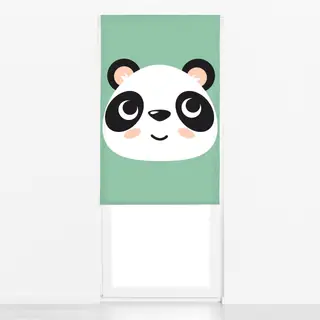 Raffrollo Cute Panda Pandabär