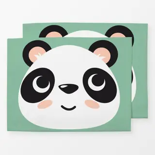Tischset Cute Panda Pandabär