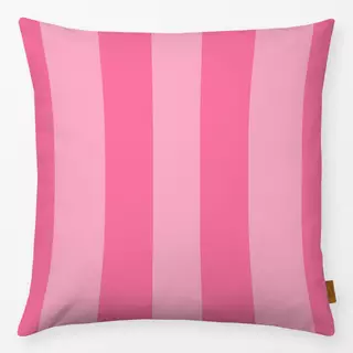 Kissen Streifen Pink