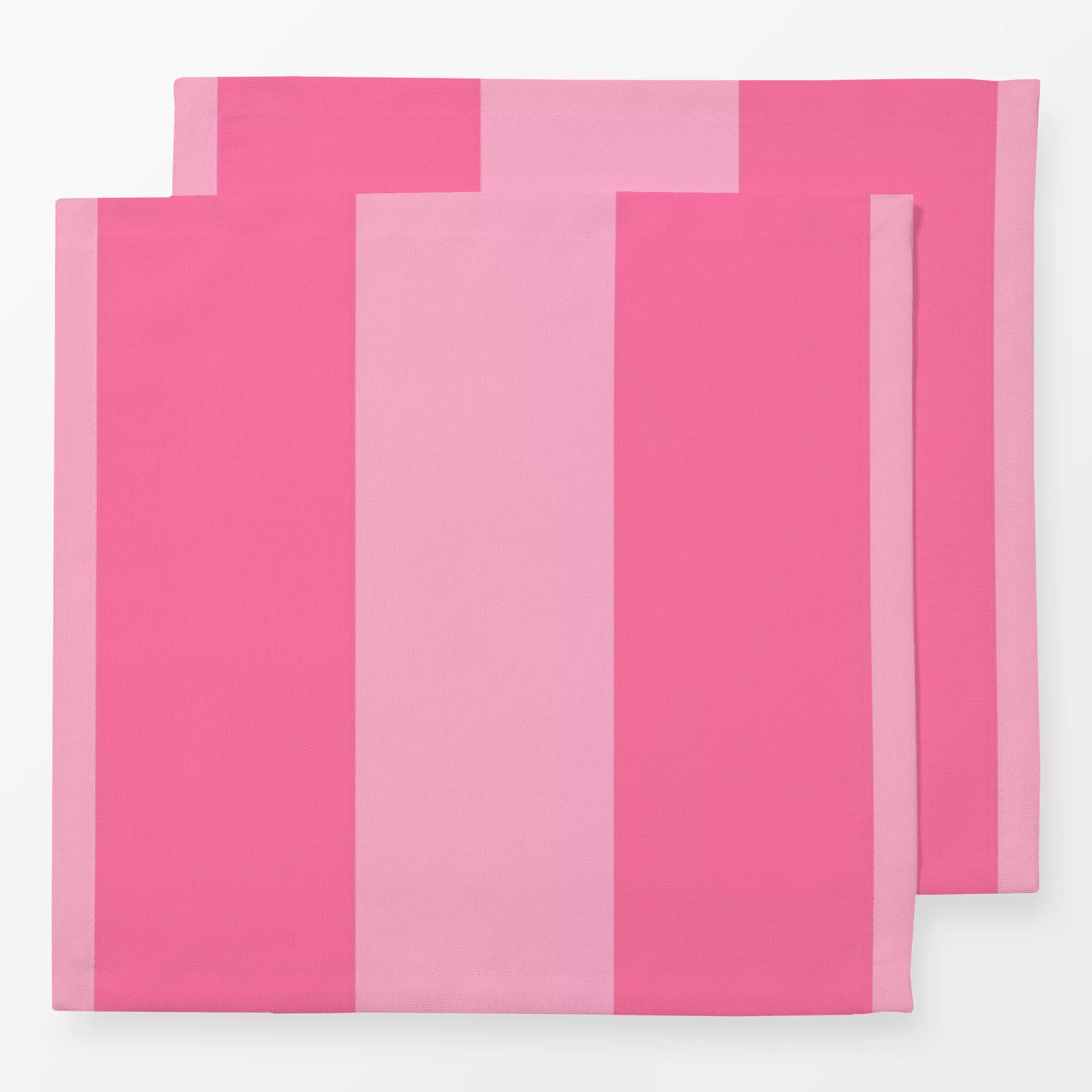 Servietten Streifen Pink - Symbole & Muster - von „Kruth Design"; Linien, Streifen, Sommer, pink, bunt, gestreift, Sofakisse...