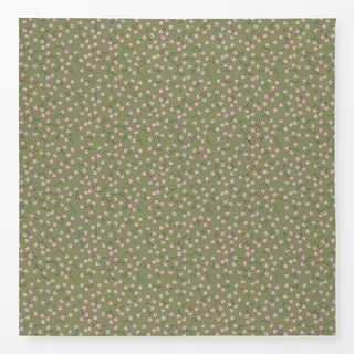 Tischdecke Weihnachtsbeeren Muster grün