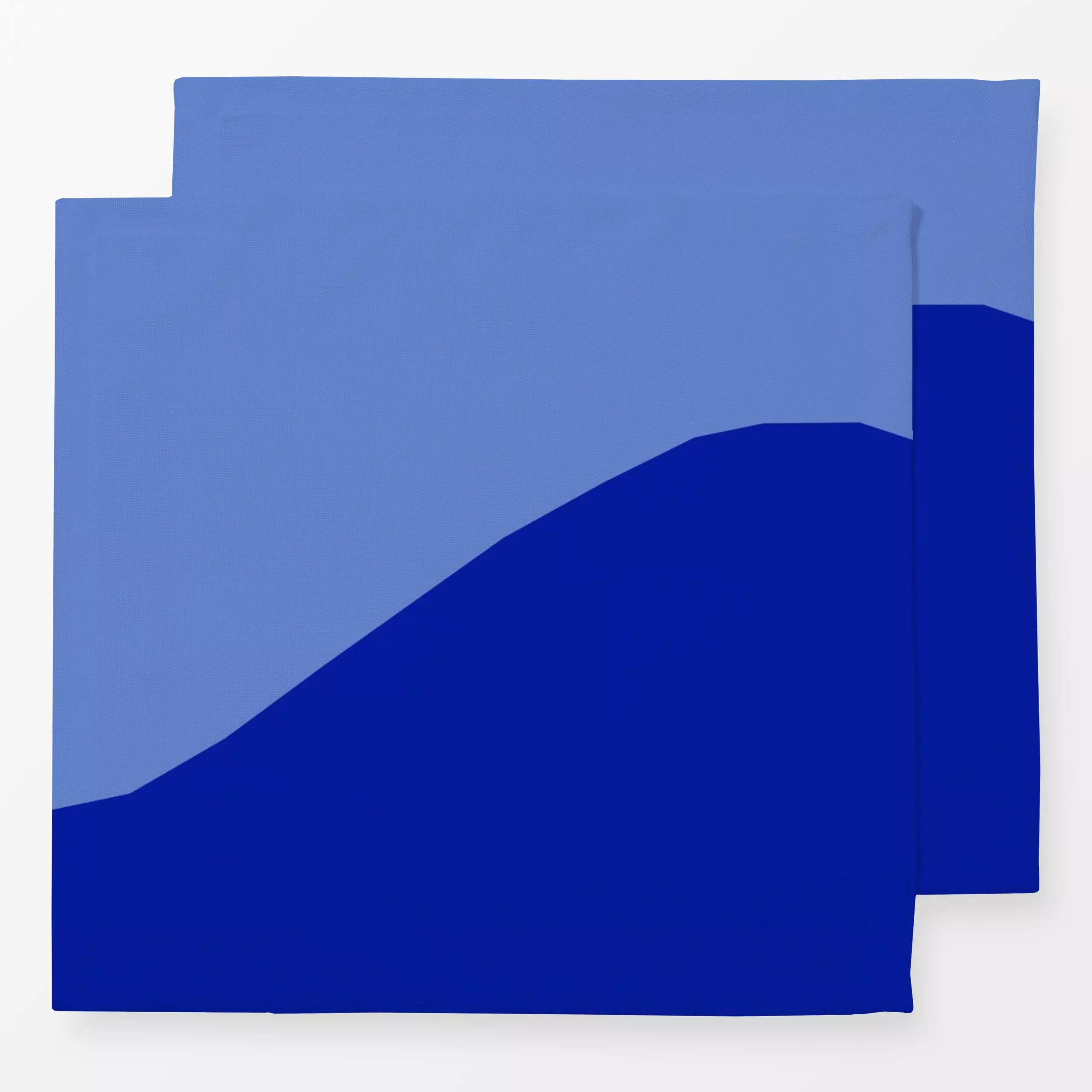 Servietten Tidal wave - Symbole & Muster - von „Lisa Jasmin Bauer"; Meer, modern, blau, wellen, blue, ocean, trending