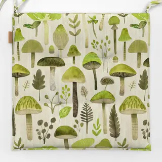 Sitzkissen Mushroom Woodland Green