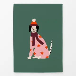 Geschirrtücher Hund Weihnachten