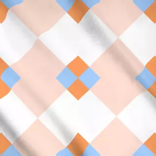 Meterware KItchen Tile No 2 Orange