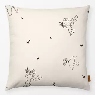 Kissen Engel und Herzen