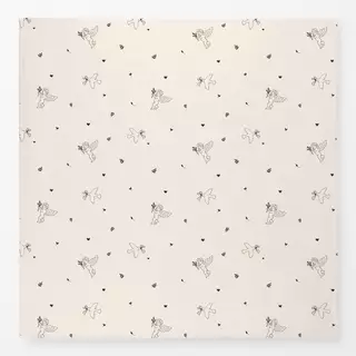 Tischdecke Engel und Herzen
