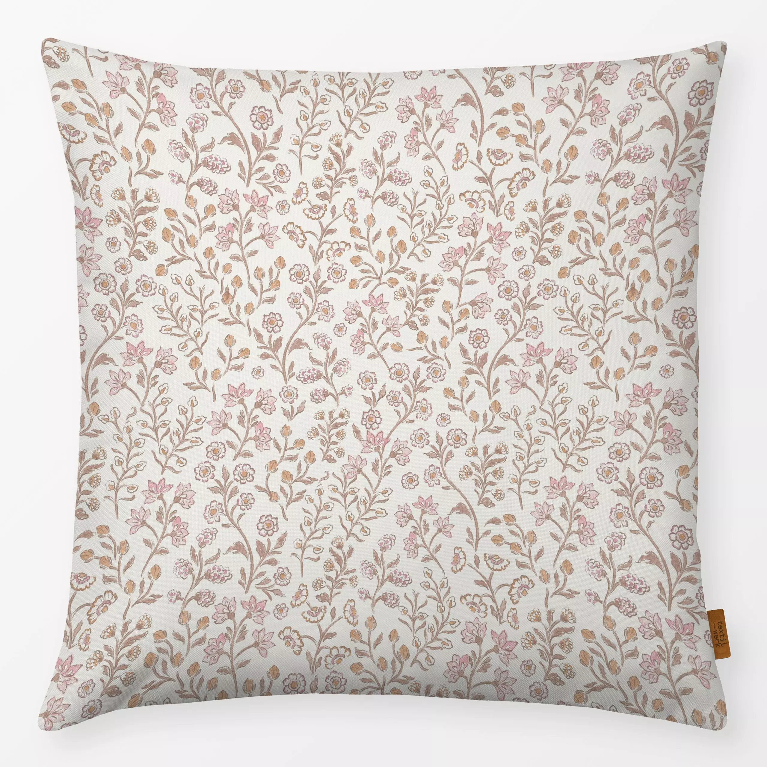 Kissen Rusticale Cottage Florals II - Blumen & Florales, Symbole & Muster - von „Bloomery Decor"; Wildblumen, floral, vintag...