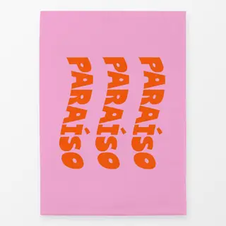 Geschirrtücher Typo Sommer "PARAÍSO"