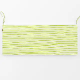 Bankauflage Wilde-Streifen-hellgruen